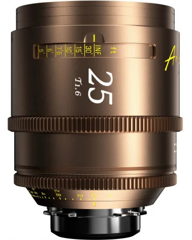 DZOFilm Arles Lustre 25mm T1.6 FF/VV Prime Cine Lens PL Mount (metric)