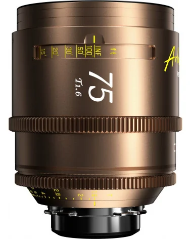 DZOFilm Arles Lustre 75mm T1.6 FF/VV Prime Cine Lens PL Mount (metric)