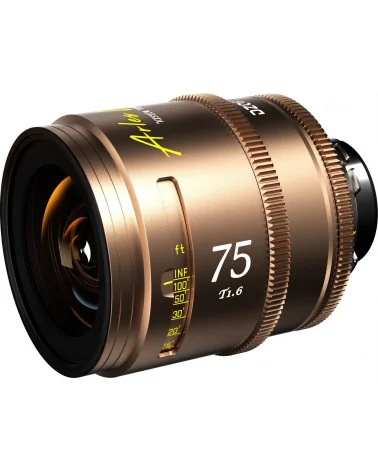 DZOFilm Arles Lustre 75mm T1.6 FF/VV Prime Cine Lens PL Mount (metric)