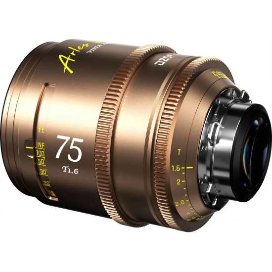 DZOFilm Arles Lustre 75mm T1.6 FF/VV Prime Cine Lens PL Mount (metric)