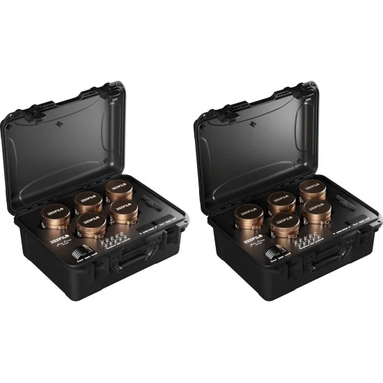 DZOFilm Arles Lustre 10-Lens Kit FF/VV Prime Cine Lens Set PL Mount Metric