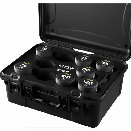 DZOFilm Vespid Prime 7-Lens Kit (16 T2.8 + 25/35/50/75/100/125 T2.1) PL