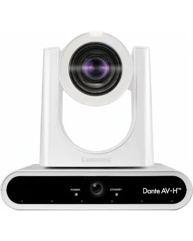 Lumens VC-TR60A Dante AV-H-W Auto-Tracking PTZ Camera
