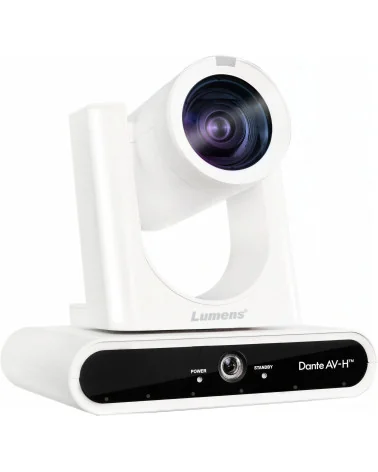 Lumens VC-TR60A Dante AV-H-W Auto-Tracking PTZ Camera