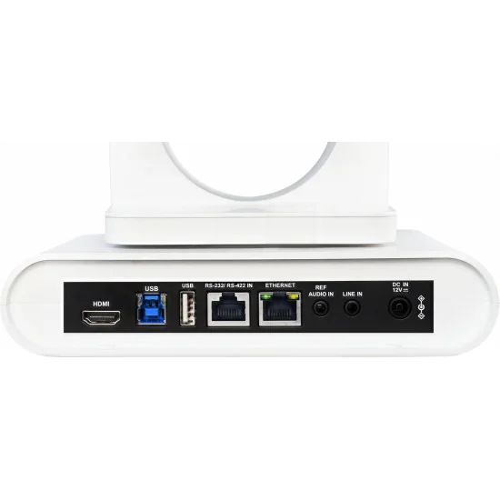 Lumens VC-TR60A Dante AV-H-W Auto-Tracking PTZ Camera