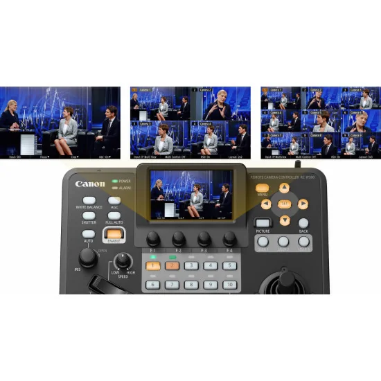 Canon CR-N100 Producer Bundle - 3x PTZ Camera + Controller RC-IP300