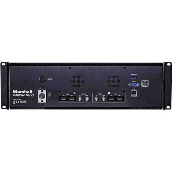 Marshall V-702W-12G-V2 2x 7" Moniteur montage en rack