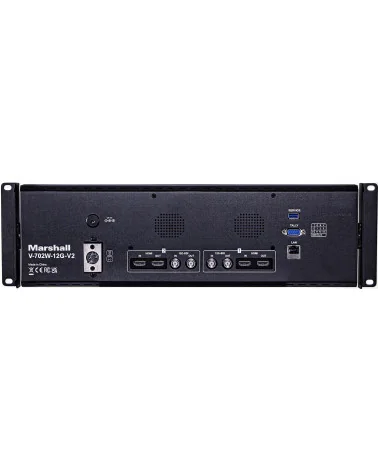Marshall V-702W-12G-V2 2x 7" Moniteur montage en rack