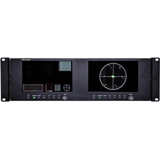 Marshall V-702W-12G-V2 2x 7" Moniteur montage en rack