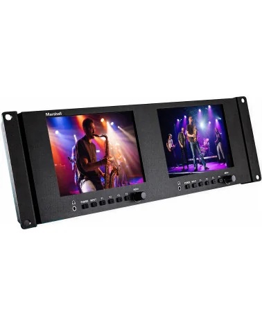 Marshall V-702W-12G-V2 2x 7" Moniteur montage en rack