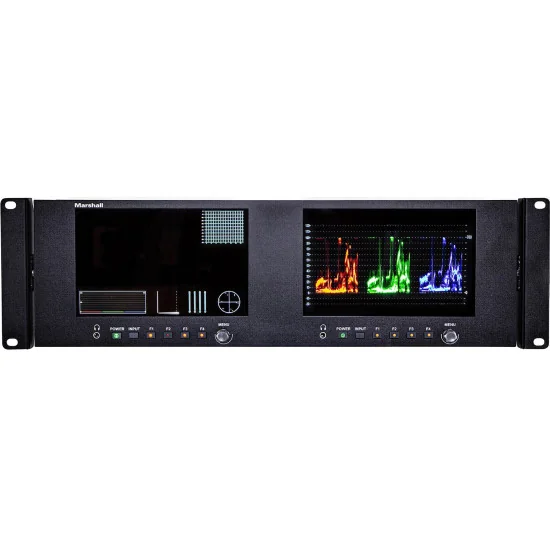 Marshall V-702W-12G-V2 2x 7" Moniteur montage en rack