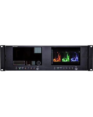 Marshall V-702W-12G-V2 2x 7" Moniteur montage en rack