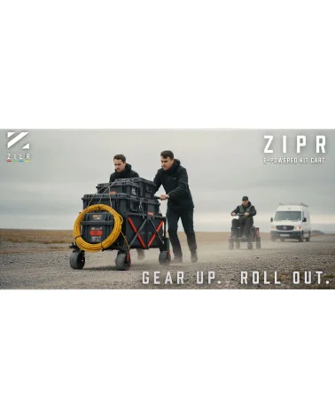 ZILR ZIPR 4WD Chariot électrique de production audio-vidéo