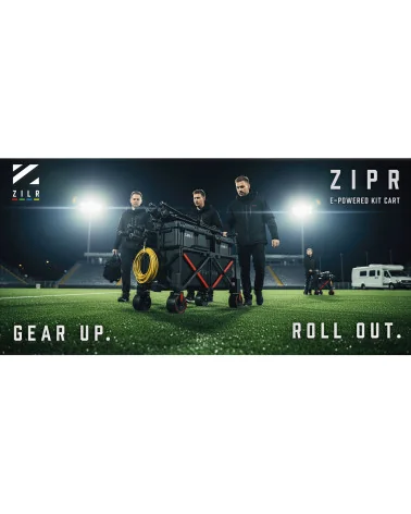 ZILR ZIPR 4WD Chariot électrique de production audio-vidéo