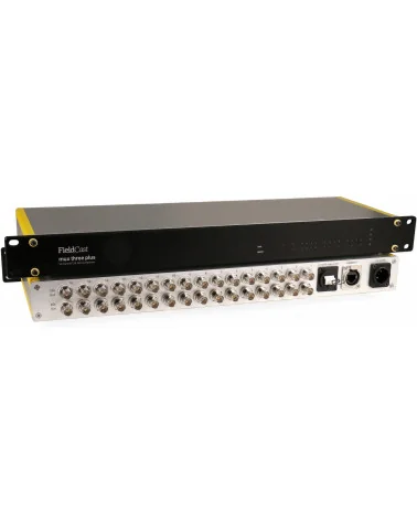 FieldCast Mux + Demux Three 12G Plus 16x 12G-SDI over One Fiber