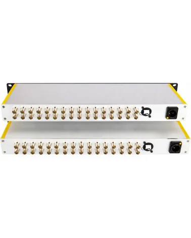 FieldCast Mux + Demux Three 3G 16x 3G-SDI over One Fibre