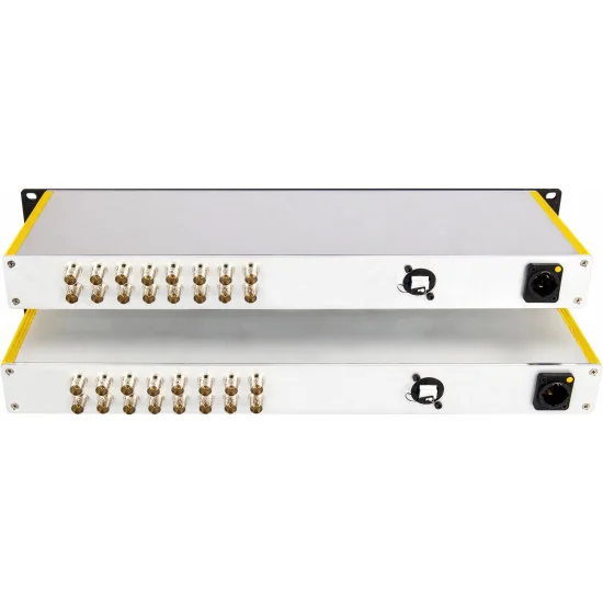 FieldCast Mux + Demux Two 3G 8x 3G-SDI over One Fiber