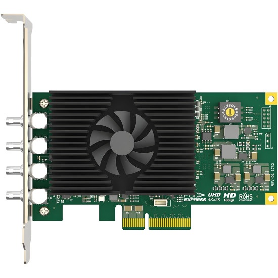 Magewell Pro Capture SDI 4K Plus (11180) | Carte d'acquisition vidéo PCIe Gen2 x4