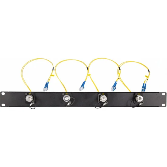 FieldCast Panel One 2Core SM Fiber to LC Duplex Converter
