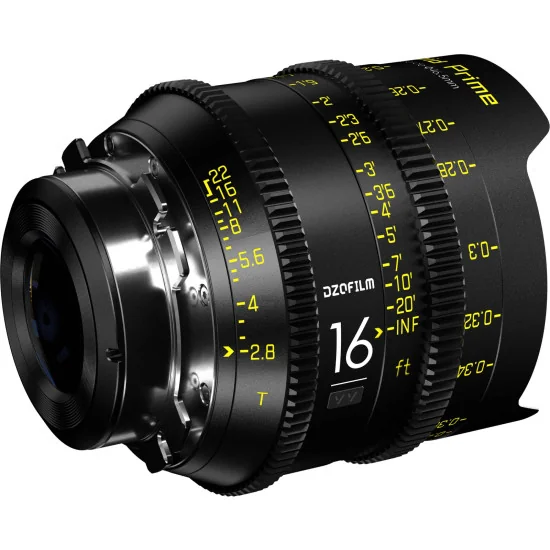 DZOFilm Vespid Prime 16mm T2.8 PL Mount + EF (FF)