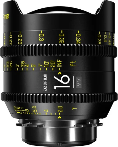 DZOFilm Vespid Prime 16mm T2.8 PL Mount + EF (FF)