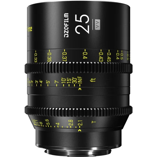 DZOFilm Vespid Prime 25mm T2.1 PL Mount + EF (VV/FF)