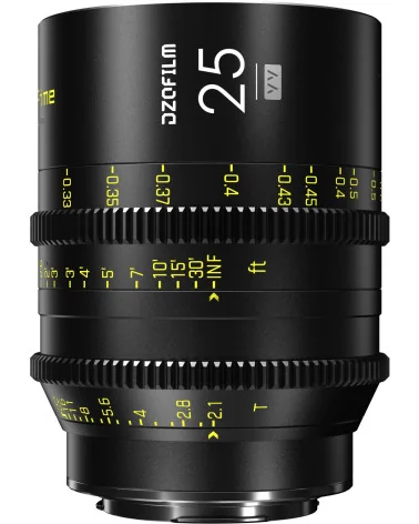 DZOFilm Vespid Prime 25mm T2.1 PL Mount + EF (VV/FF)