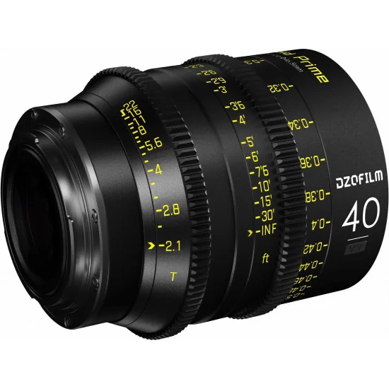 DZOFilm Vespid Prime 40mm T2.1 PL Mount + EF (VV/FF)