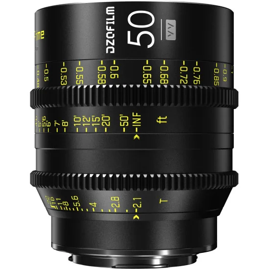 DZOFilm Vespid Prime 50mm T2.1 PL Mount + EF (VV/FF)