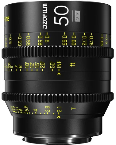 DZOFilm Vespid Prime 50mm T2.1 PL Mount + EF (VV/FF)