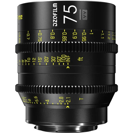 DZOFilm Vespid Prime 75mm T2.1 PL Mount + EF (VV/FF)