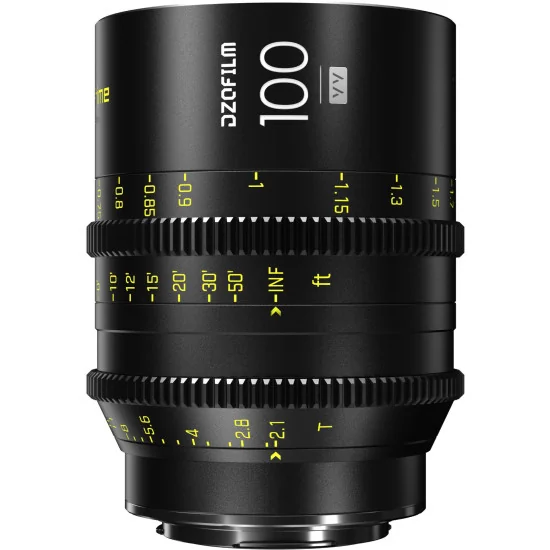 DZOFilm Vespid Prime 100mm T2.1 PL Mount + EF (VV/FF)