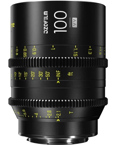 DZOFilm Vespid Prime 100mm T2.1 PL Mount + EF (VV/FF)