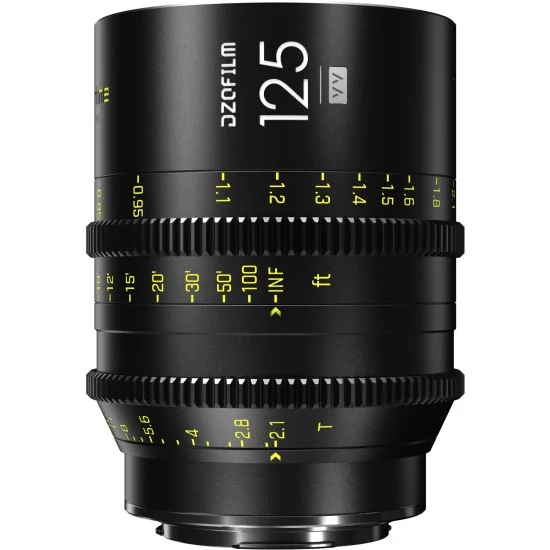 DZOFilm Vespid Prime 125mm T2.1 PL Mount + EF (VV/FF)