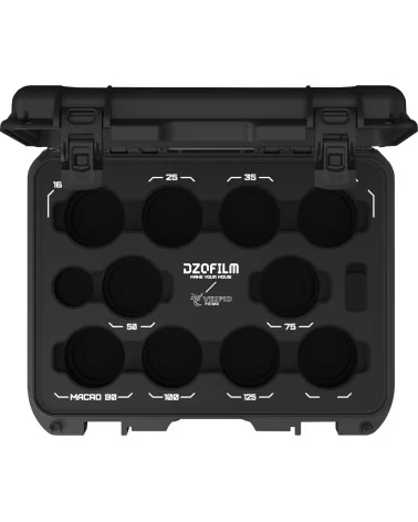 DZOFilm Vespid Prime 4-Lens Kit (25mm/35mm/50mm/75mm T2.1) PL Mount + EF (VV/FF)