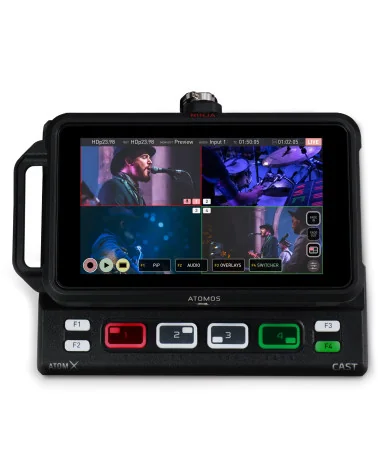 Atomos Ninja Cast | Video Mixer & Recorder, 4x HDMI, USB Streaming