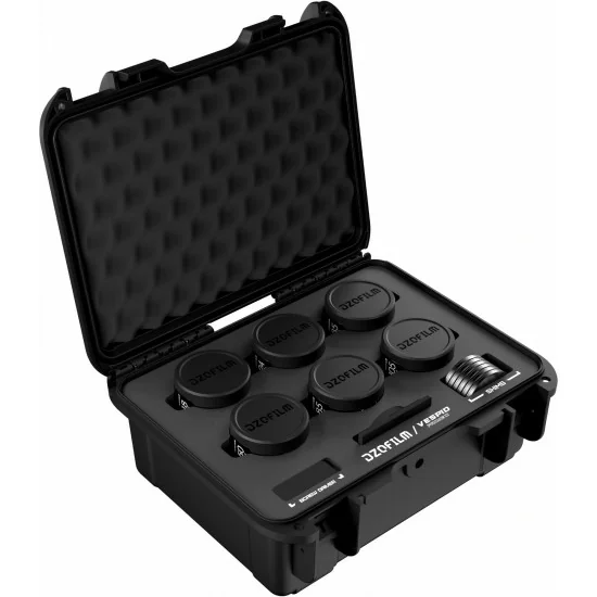 DZOFilm Vespid Prime2 6-Lens Kit (18/24/35/50/85/105 T1.9) PL Mount (VV/FF)