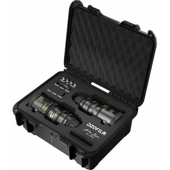 DZOFilm Arles Zoom 25-75mm & 65-180mm T2.6 FF PL Mount 2-Lens Bunle (metric)