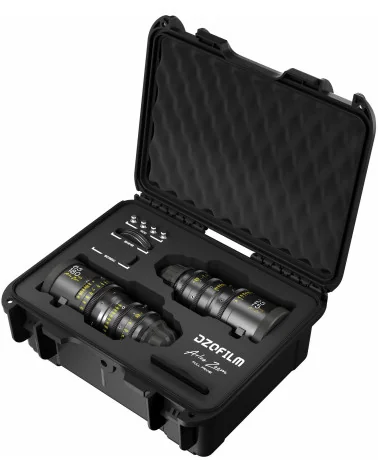 DZOFilm Arles Zoom 25-75mm & 65-180mm T2.6 FF PL Mount 2-Lens Bunle (metric)
