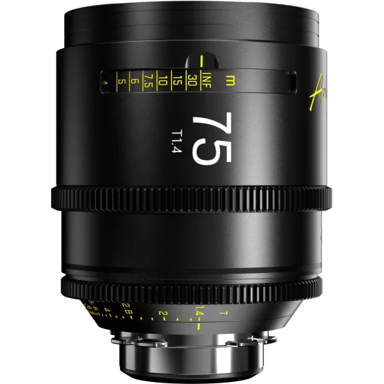 DZOFilm Arles 75mm T1.4 FF/VV Prime Cine Lens PL Mount (metric)