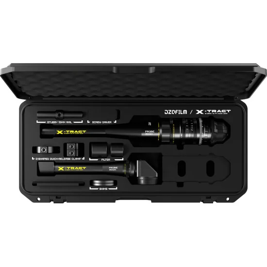 DZOFilm X-Tract 18-28mm T8 FF Probe Zoom Lens (0° Direct View & 360° Periscope) PL Mount