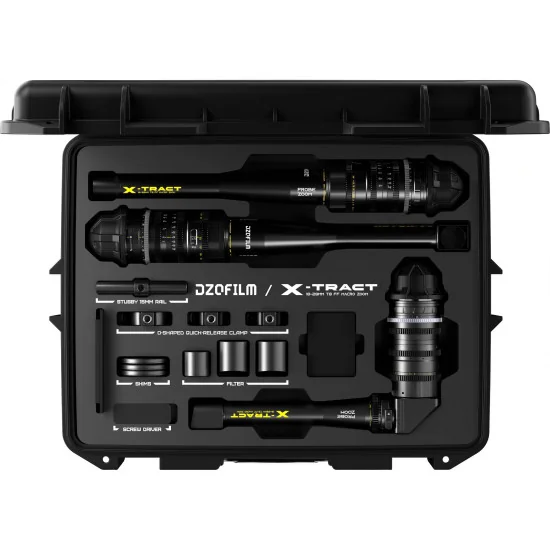 DZOFilm X-Tract 18-28mm T8 FF Probe Zoom Lens (0° + 90° + 360°) Set PL Mount