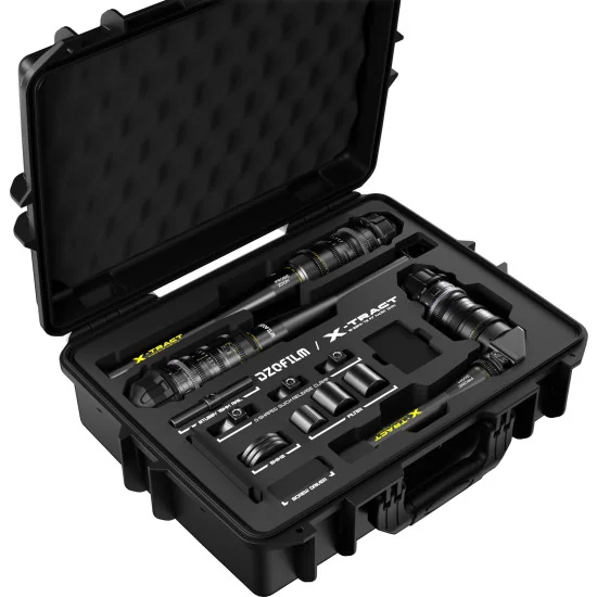 DZOFilm X-Tract 18-28mm T8 FF Probe Zoom Lens (0° + 90° + 360°) Set PL Mount