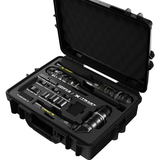 DZOFilm X-Tract 18-28mm T8 FF Probe Zoom Lens (0° + 90° + 360°) Set PL Mount