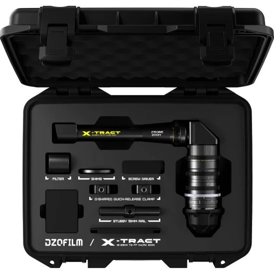DZOFilm X-Tract 18-28mm T8 FF Probe Zoom Lens (360° Periscope) PL Mount