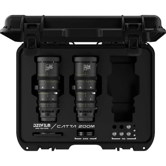 DZOFilm Catta Zoom 2-Lens Kit (18-35/35-80 T2.9) Black Sony E Mount (FF)