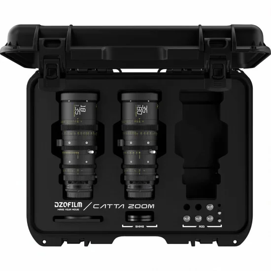 DZOFilm Catta Zoom 2-Lens Kit (18-35/35-80 T2.9) Black Sony E Mount (FF)