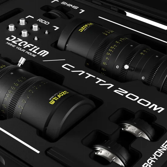 DZOFilm Catta Zoom 2-Lens Kit (18-35/35-80 T2.9) Black Sony E Mount (FF)