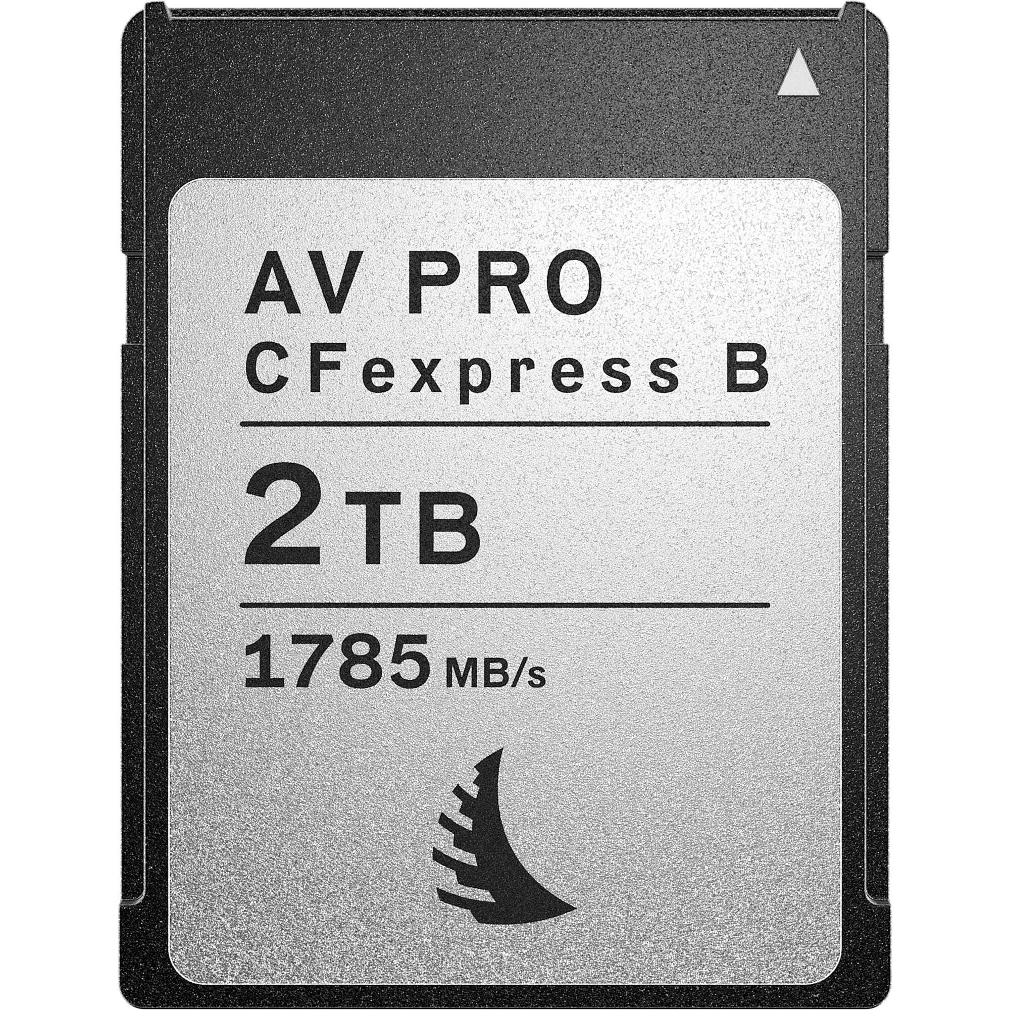 Angelbird AV PRO CFexpress MK2 Type B 2TB | Carte mémoire, Vitesse d'écriture 1550MB/s