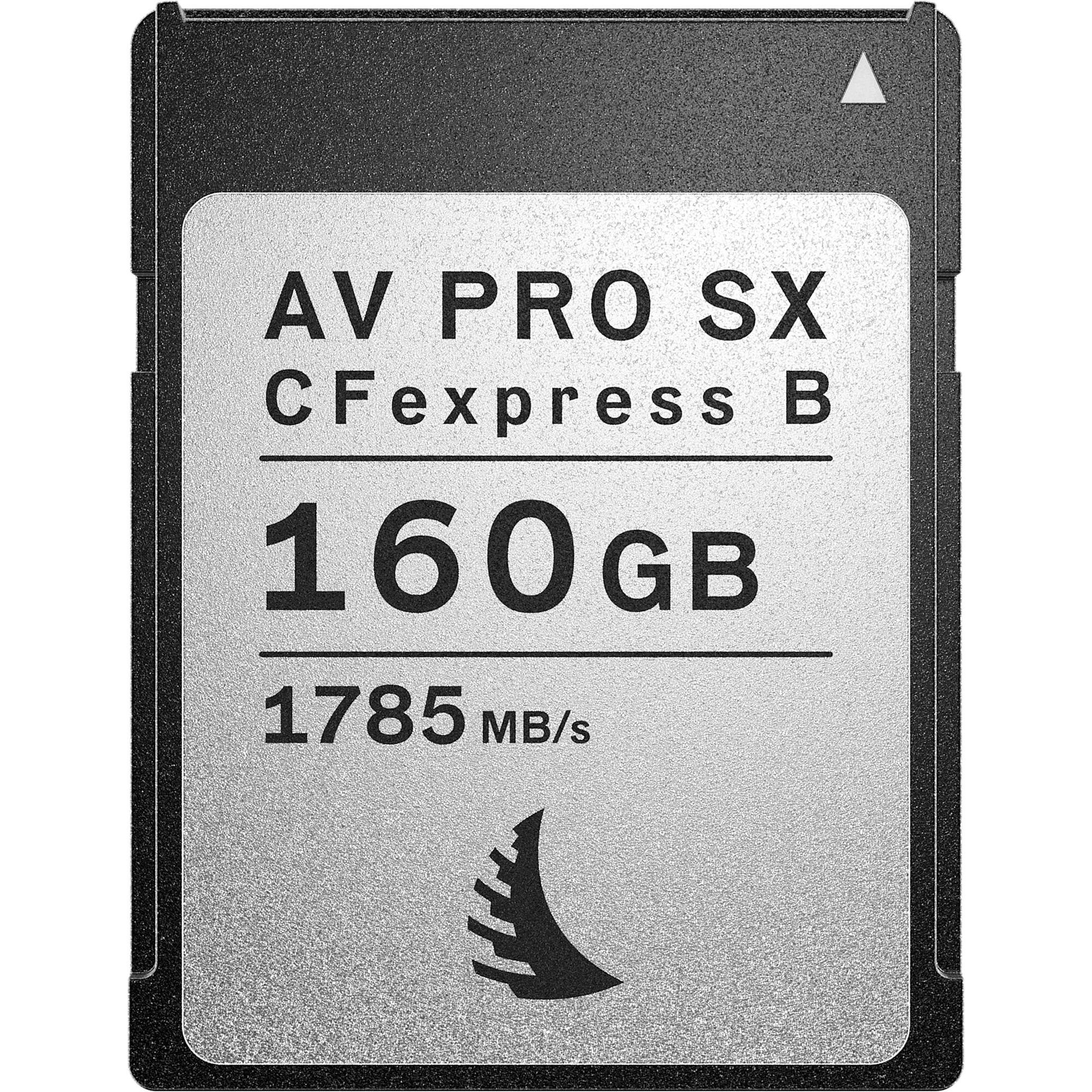 Angelbird AV PRO CFexpress SX Type B 160GB | Memory Card, Write 1600MB/s